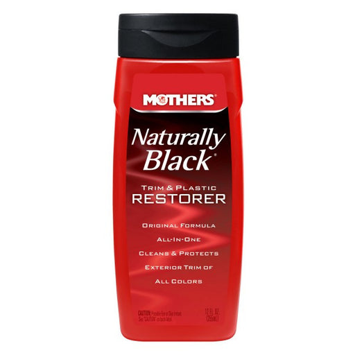 Mothers Naturally Black Plastic & Trim Restorer - 355ml - A1 Autoparts Niddrie
