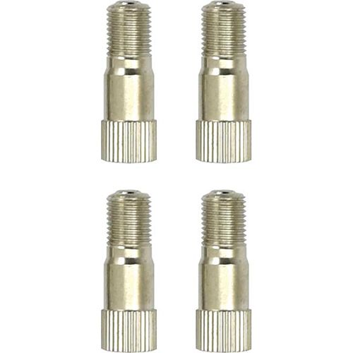 Brass Tyre Valve Extensions - 20mm (Pack of 4')