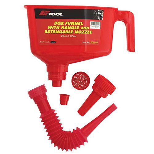 165mm (6 1/2") Box Funnel with Handle - PK40109