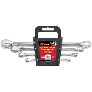 4 Piece E-Star Spanner Set - PT10195