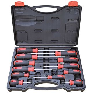 12 Piece Screwdriver Set - Blade & Phillips - PT30204