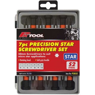 7 Piece Precision Star Screwdriver Set - PT30232