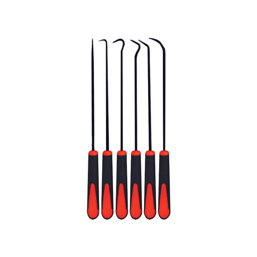 6 Piece Long Shaft Pick & Hook Set - PT52700 - A1 Autoparts Niddrie