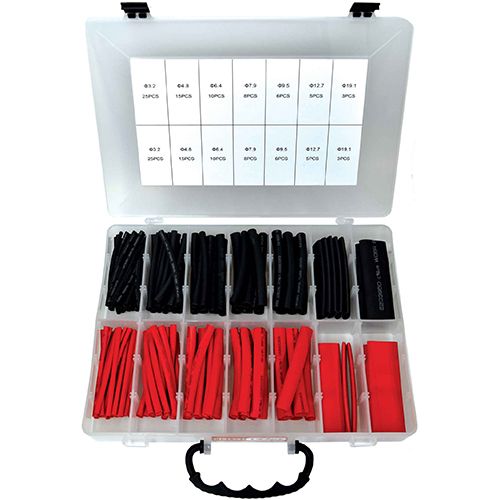 144 Piece Heat Shrink Tube Assortment - PT91521