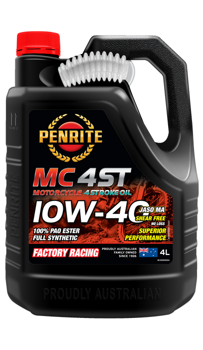 Penrite MC-4ST 10W-40 (100% PAO & ESTER) - 4 Litre