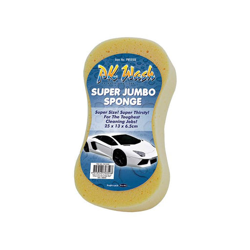 Super Jumbo Sponge -  25 X 13.5 X 6.5cm - PW10108 - A1 Autoparts Niddrie