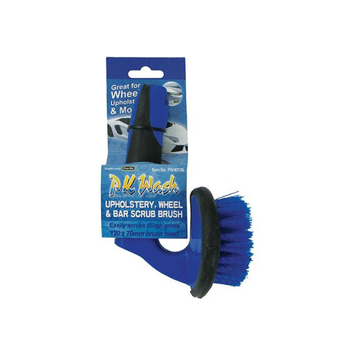 Upholstery, Wheel & Bar Scrub Brush - PW40106 - A1 Autoparts Niddrie