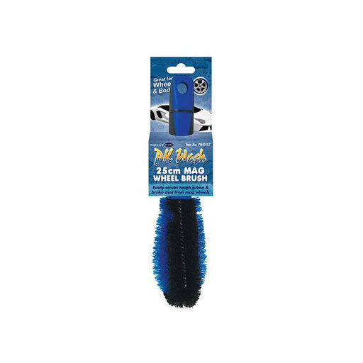 25cm Mag Wheel Cleaning Brush - PW40107 - A1 Autoparts Niddrie
