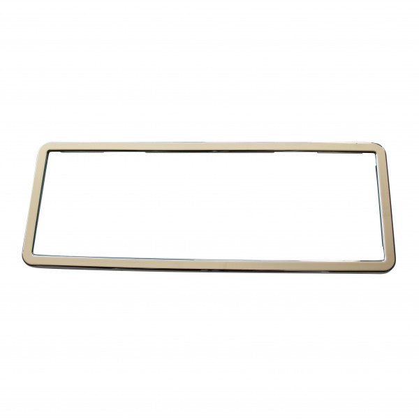 Chrome Polymer Number Plate Frame - NP12