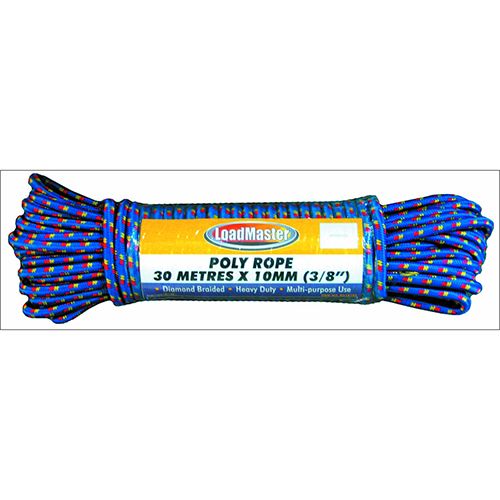 Diamond Braided Poly Rope - 10mm x 30 Metres — A1 Autoparts Niddrie