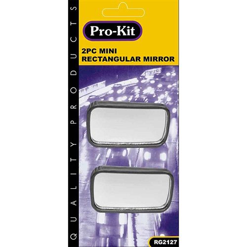 Mini Rectangular Blind Spot Mirror (Pack of 2) - RG2127