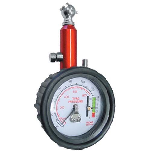 Dial Tyre Gauge with Tread Depth Gauge