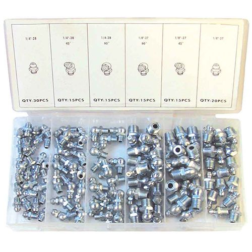 110 Piece Grease Nipple Assortment - RG2802