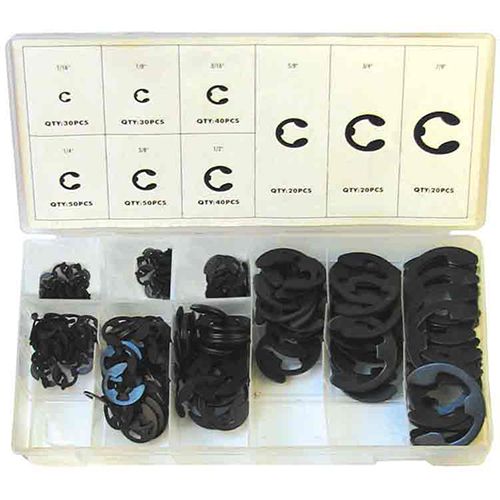 300 Piece E Clip Assortment - RG2804