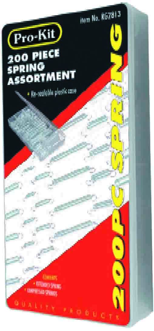 200 Piece Spring Assortment - RG2813