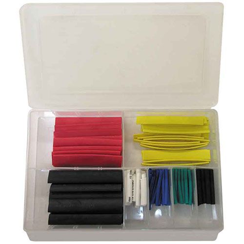 136 Piece Heat Shrink Tube Assortment - RG28151