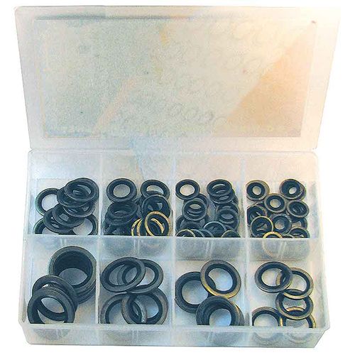 90 Piece Rubber / Metal Gasket Assortment - RG28154