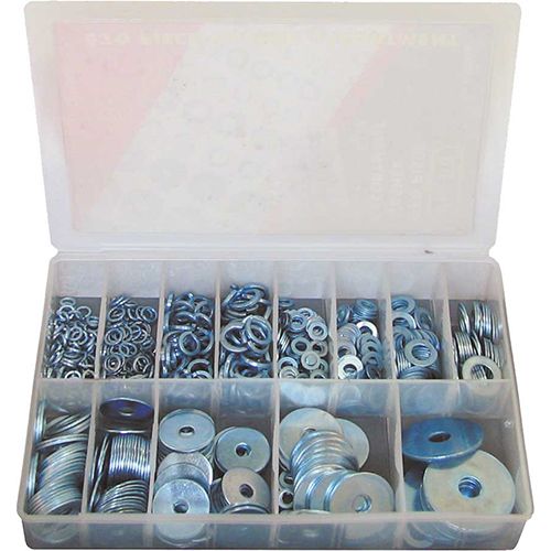 670 Piece Steel Washer Assortment - RG28160