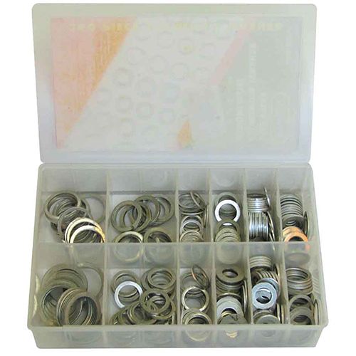 260 Piece Aluminium Washer Assortment - RG28161