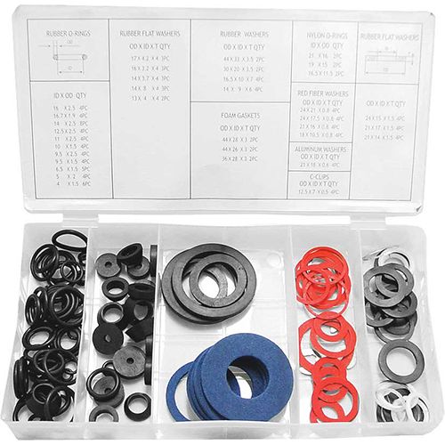 125 Piece Tap Washer Assortment - RG2876