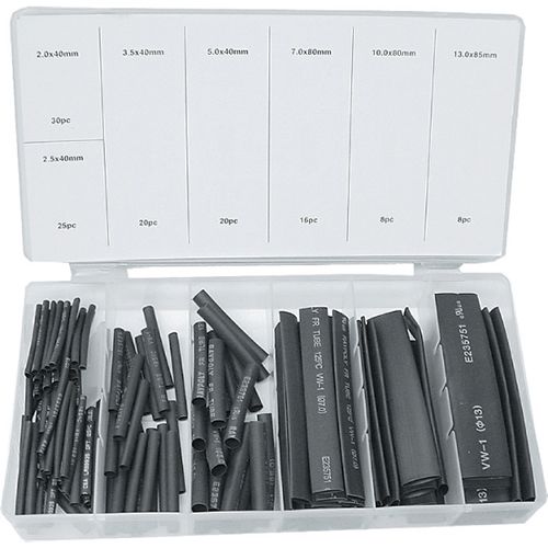 127 Piece Heat Shrink Tube Assortment - RG2886