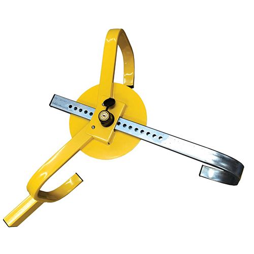 Wheel Clamp with Protective Disc
