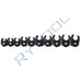 RyTool 10 Piece Metric Crowfoot Wrench Set - RT7418 - A1 Autoparts Niddrie