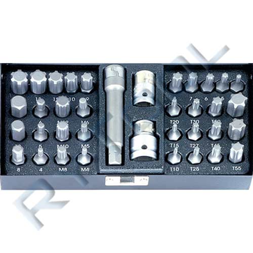 RyTool 37 Piece Professional Bits Set - RT7461 - A1 Autoparts Niddrie