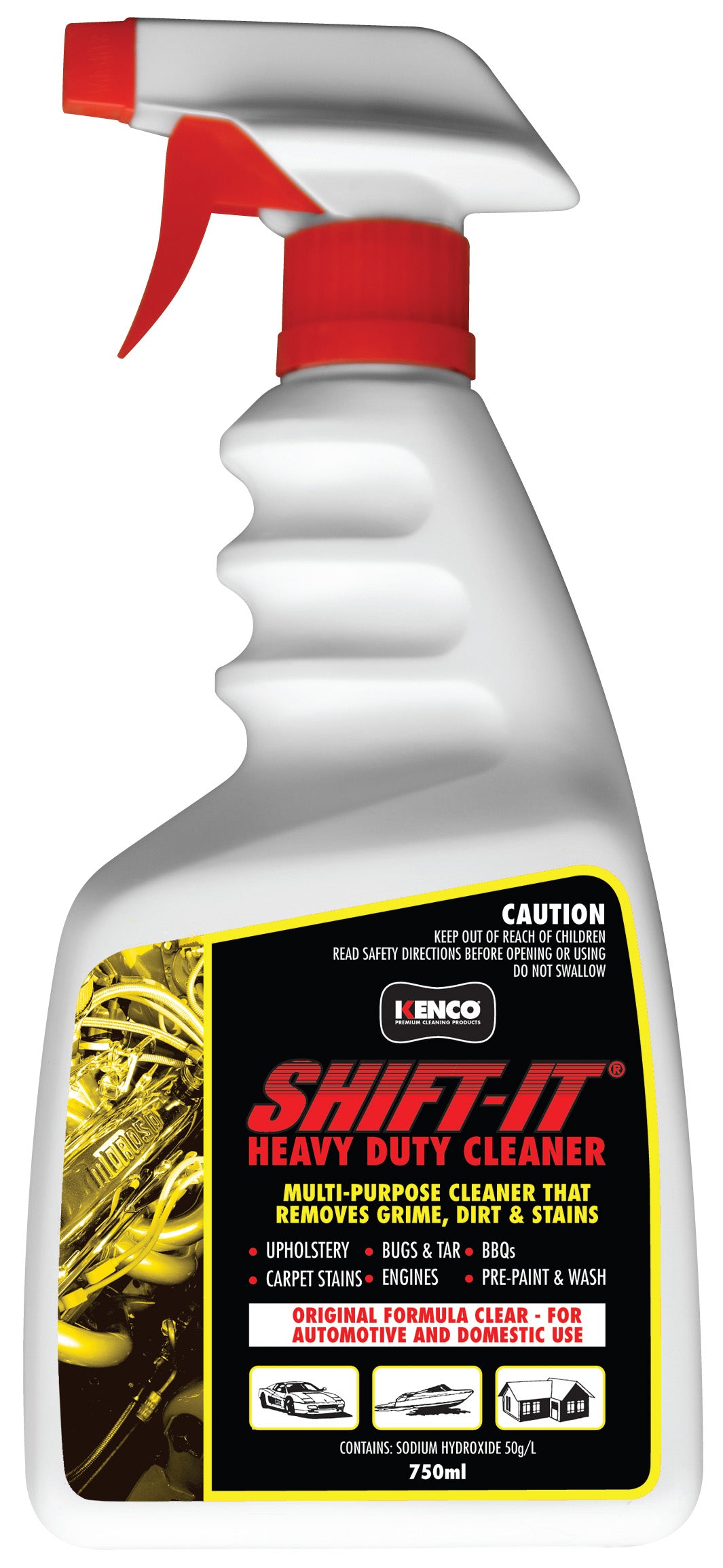 Kenco ShiftIt Heavy Duty Cleaner KSD750 750ml Trigger — A1 Autoparts Niddrie