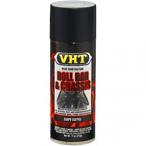 VHT Roll Bar & Chassis Paint - Satin Black - A1 Autoparts Niddrie
