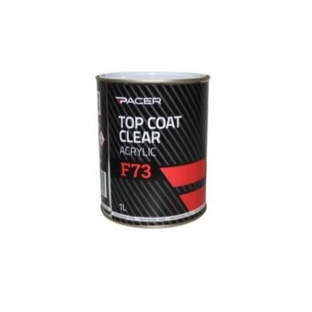 Pacer F73 Acrylic Topcoat Clear - 1 Litre