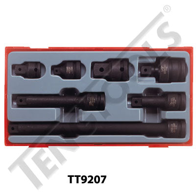 Teng Tools 7 Piece 1/2" Drive Impact Accessories TC-Tray - TT9207 - A1 Autoparts Niddrie