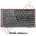 Teng Tools 28 Piece Drill Bit Set 1-13mm TC-Tray - TTDB28 - A1 Autoparts Niddrie