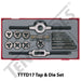Teng Tools 17 Piece Metric Tap & Die Set TC-Tray - TTTD17 - A1 Autoparts Niddrie