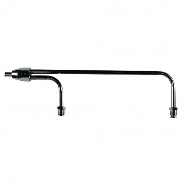 Chrome Fuel Rail Line [Holley Double Pumper 9 5/16" Centres] - 5952