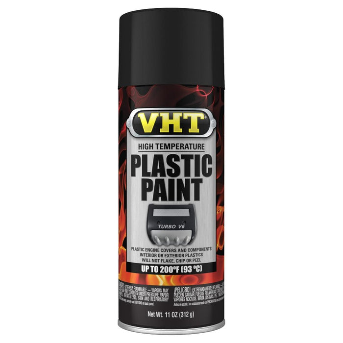 VHT High Temperature Plastic Paint - Matte Black - SP820