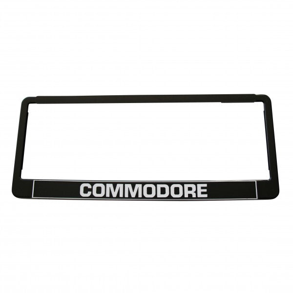 Polymer Number Plate Frame "Commodore" - NP10