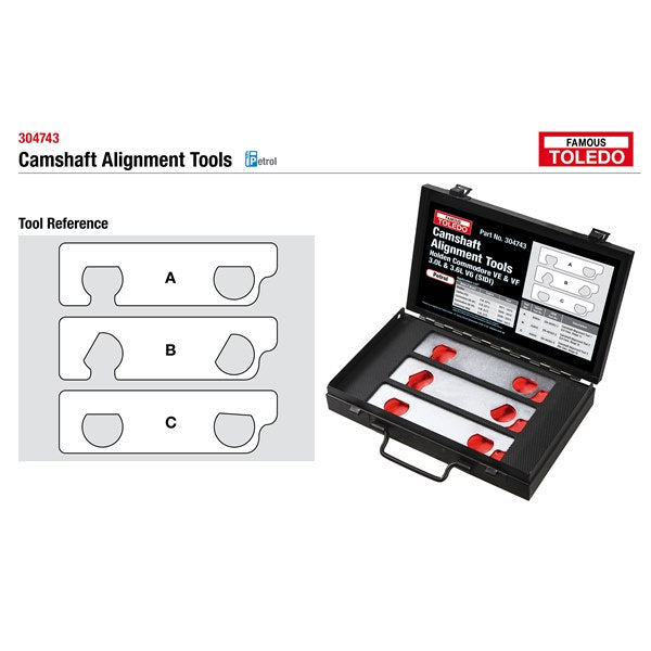 Toledo Timing Tool Kit - Holden (Gm) - 304743 - A1 Autoparts Niddrie