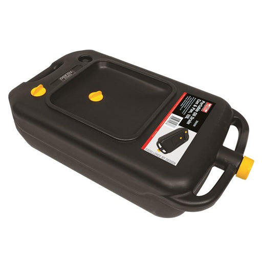 Toledo Portable Oil Drain Pan - 10 Litre - 305090 - A1 Autoparts Niddrie