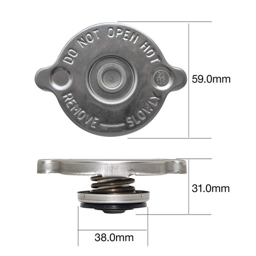 Tridon Radiator Cap - CN0430 - A1 Autoparts Niddrie