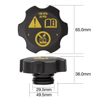 Tridon Radiator Cap - CZ20140 - A1 Autoparts Niddrie
