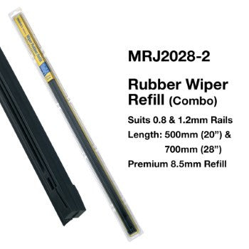 Tridon Rubber Wiper Refills - MRJ2028-2 - A1 Autoparts Niddrie
