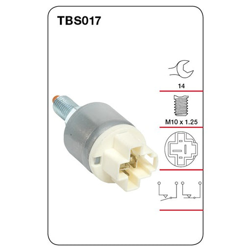 Tridon Brake / Stop Light Switch - TBS017 - A1 Autoparts Niddrie