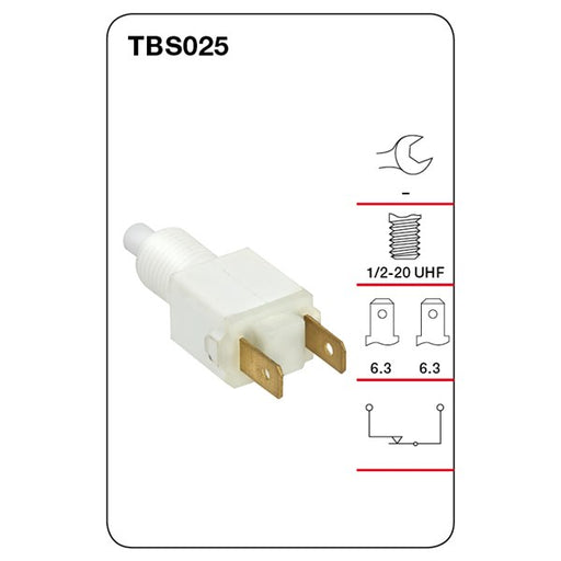 Tridon Brake / Stop Light Switch - TBS025 - A1 Autoparts Niddrie