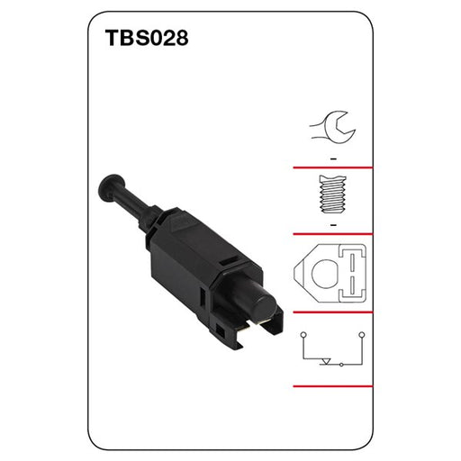 Tridon Brake / Stop Light Switch - TBS028 - A1 Autoparts Niddrie