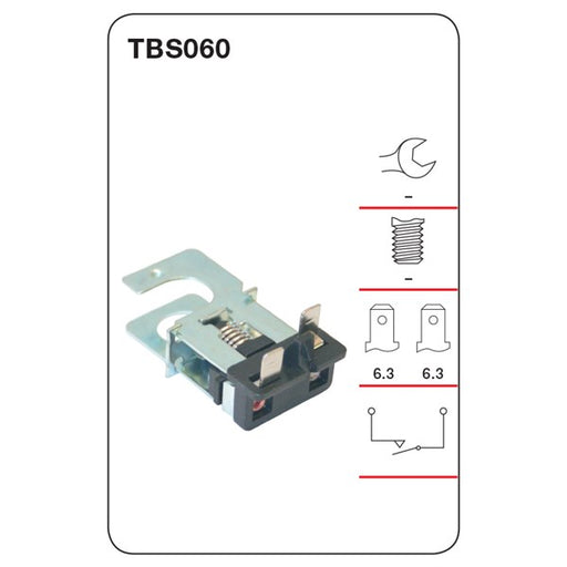 Tridon Brake / Stop Light Switch - TBS060 - A1 Autoparts Niddrie