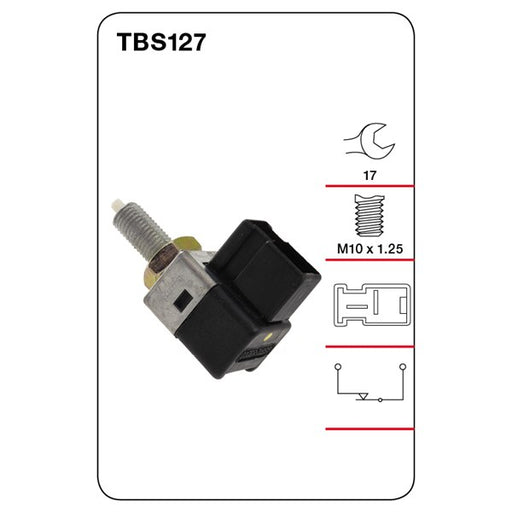 Tridon Brake / Stop Light Switch - TBS127 - A1 Autoparts Niddrie