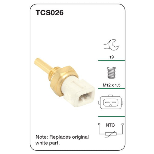 Tridon Coolant Temperature Sensor - TCS026 - A1 Autoparts Niddrie