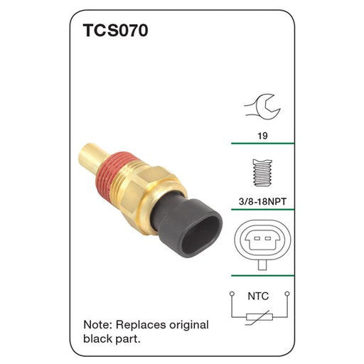 Tridon Coolant Temperature Sensor - TCS070 - A1 Autoparts Niddrie