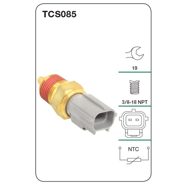 Tridon Coolant Temperature Sensor - TCS085 - A1 Autoparts Niddrie